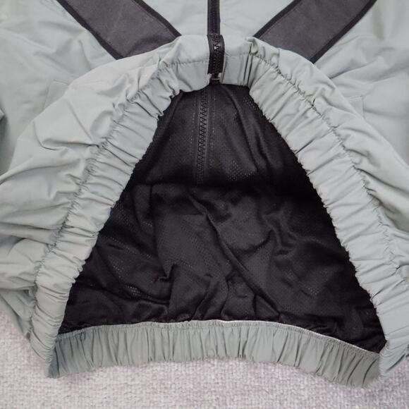 Vintage US Army Physical Fitness Regular Large Gray Long Sleeve Zip Jacket - Picture 7 of 14